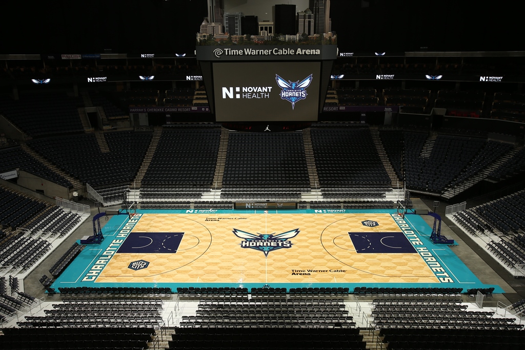 Charlotte reveal new playing floor Thursday