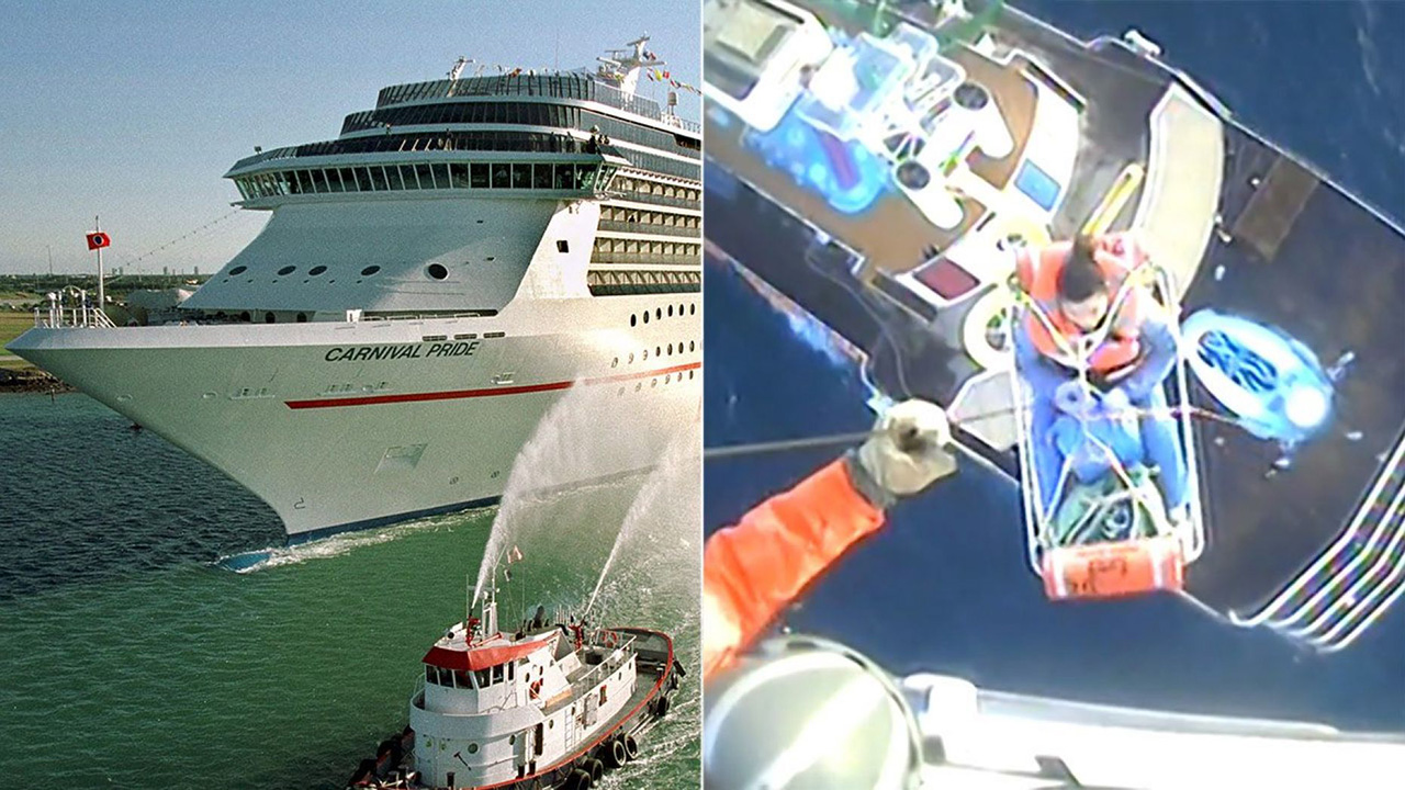Coast Guard medevacs woman from cruise ship off North Carolina coast WSOC TV
