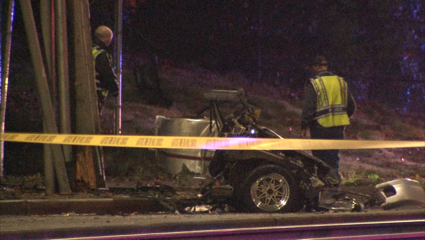 Driver killed in crash that closes Martin Luther King Junior Way for hours