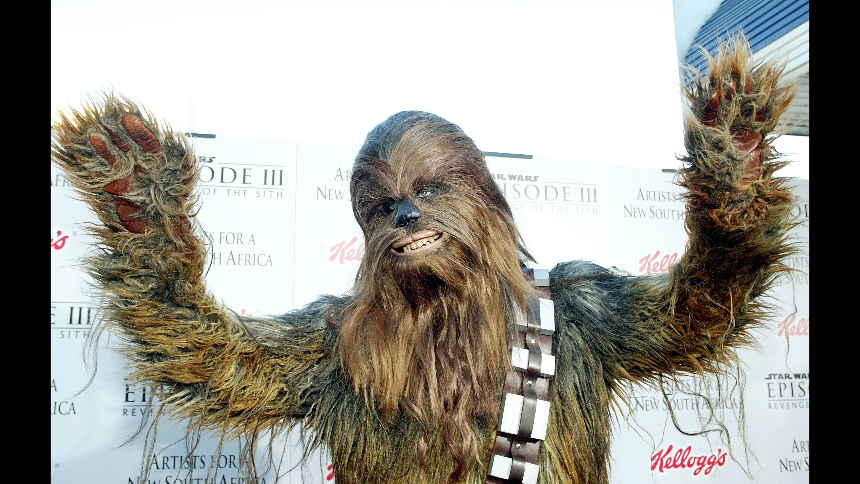 Watch Woman laughs uncontrollably while wearing Chewbacca mask KIRO