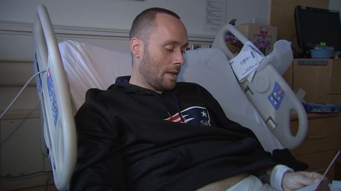 'Lucky to be alive' Man shares story after losing leg in wood chipper