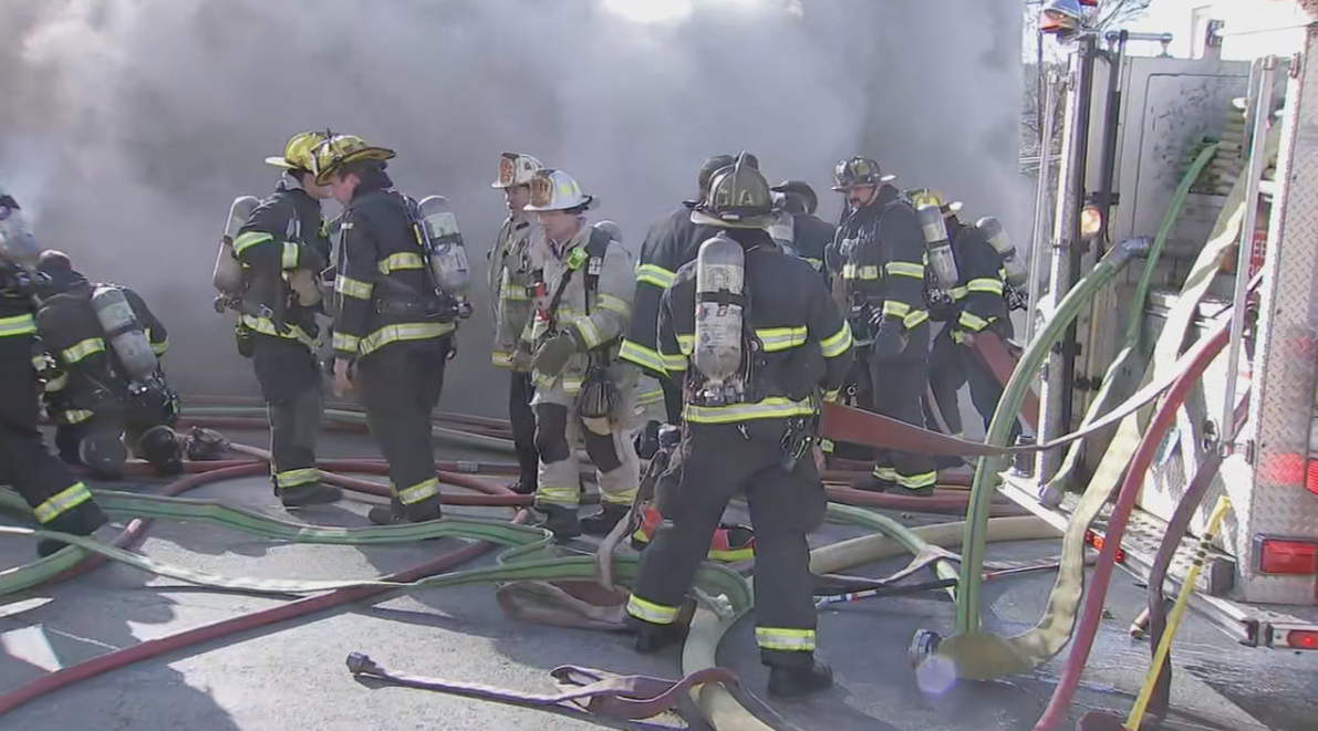 Worcester Fire battles multialarm fire hours after death of one of