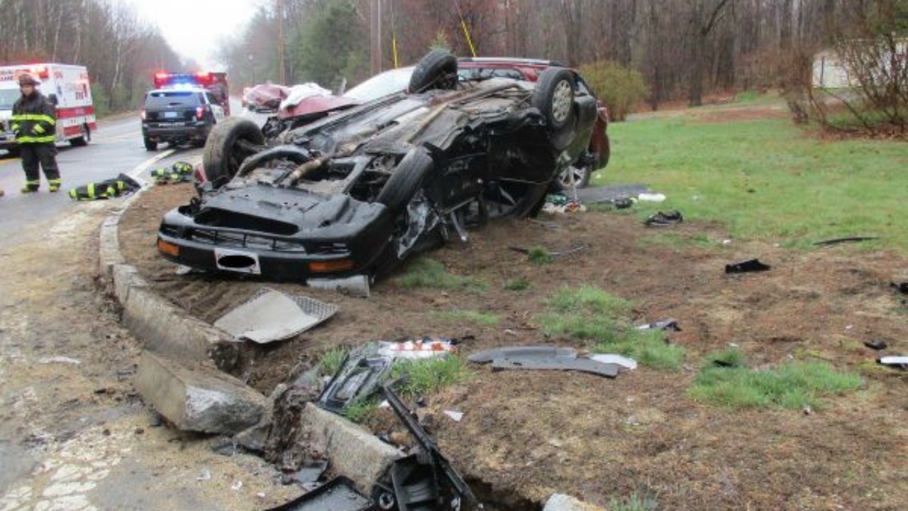 Serious crash in Ashby sends four to hospital Boston 25 News