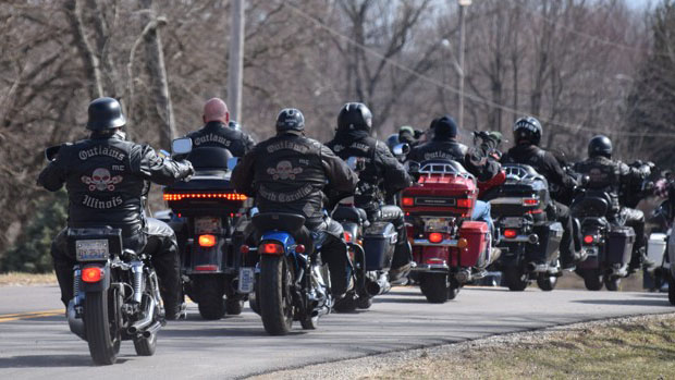 Thousands From Outlaw Motorcycle Club Converge To Attend Funeral Thousands From Outlaw Motorcycle Club