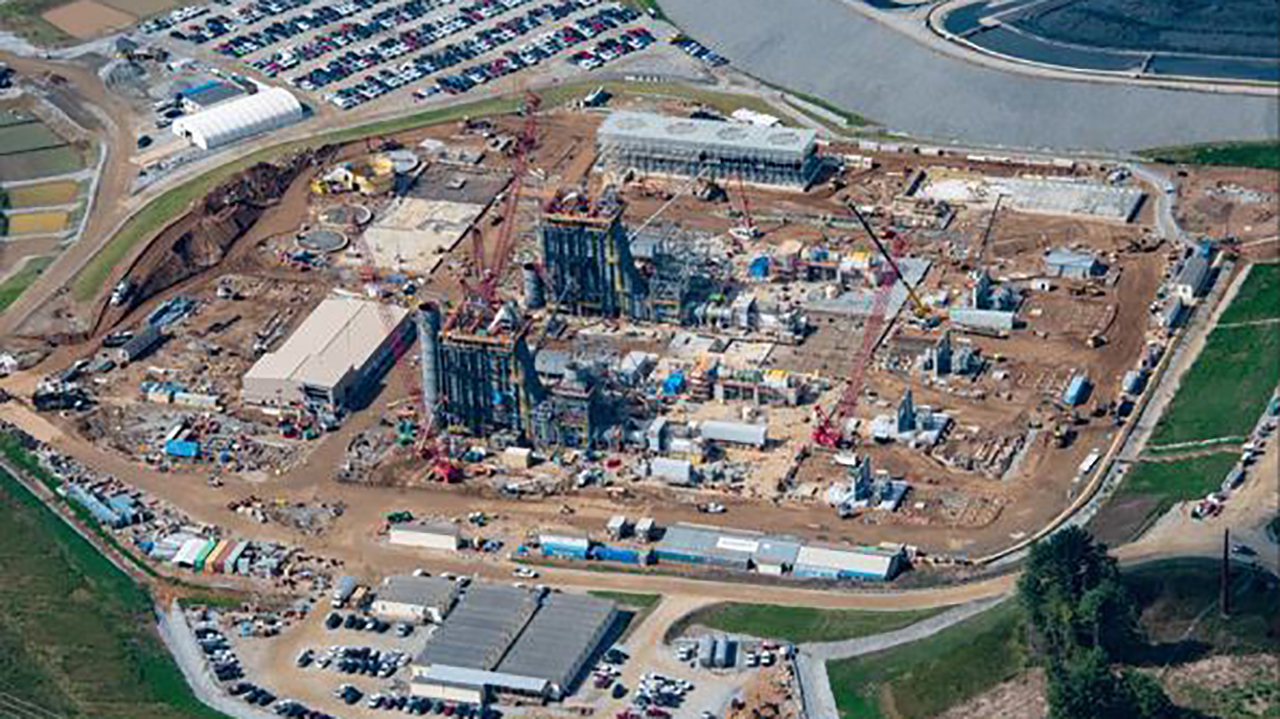 Duke Energy shows off construction progress at 898M Asheville gas