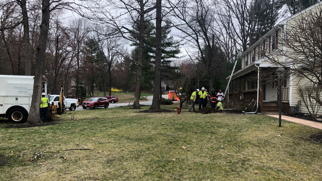 Columbia Gas crews repair 'serious' gas leak in Andover